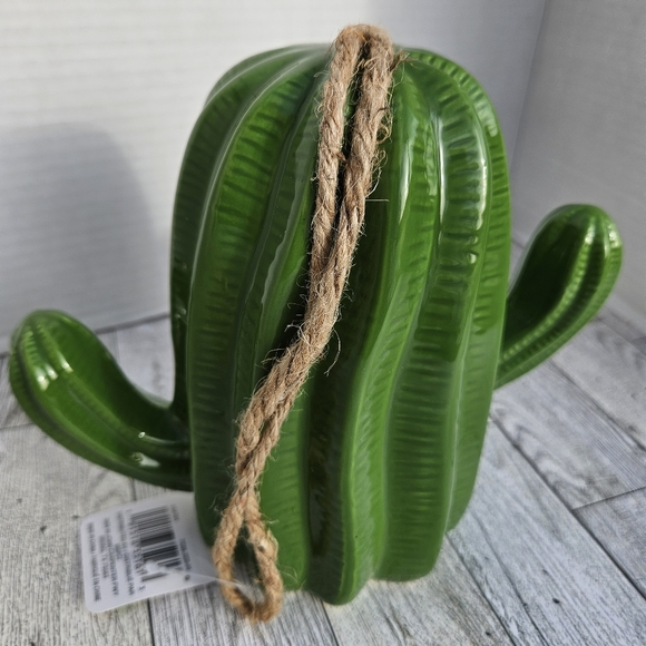 Green Cactus Birdhouse BRAND NEW Bird Feeder - Picture 2 of 13